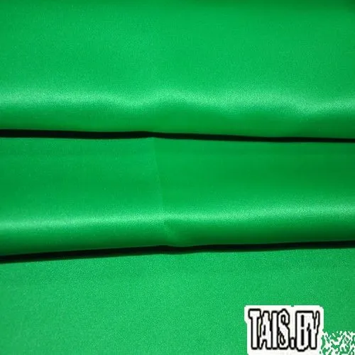 Атлас свадебный (зеленый)