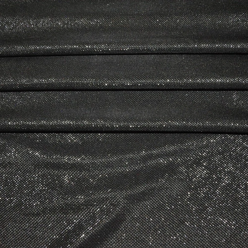 Трикотаж "Лунный свет" (черный)