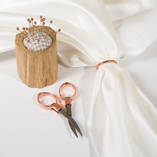 Атлас свадебный (молоко)