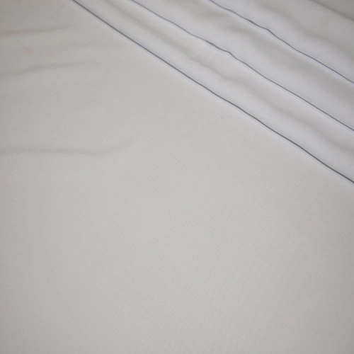 Шифон стрейчевый (белый)