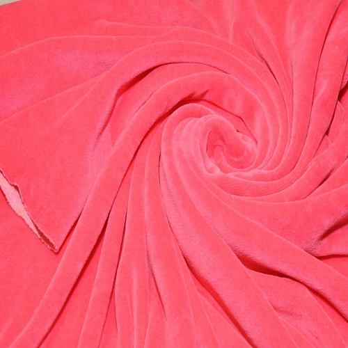 Велюр Х/Б (насыщенный розовый)