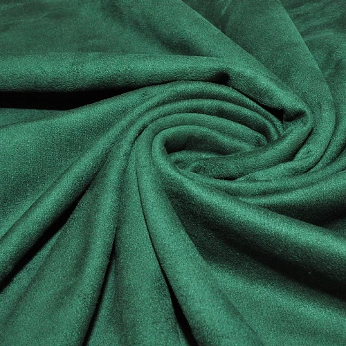 Замша на трикотаже (изумруд)