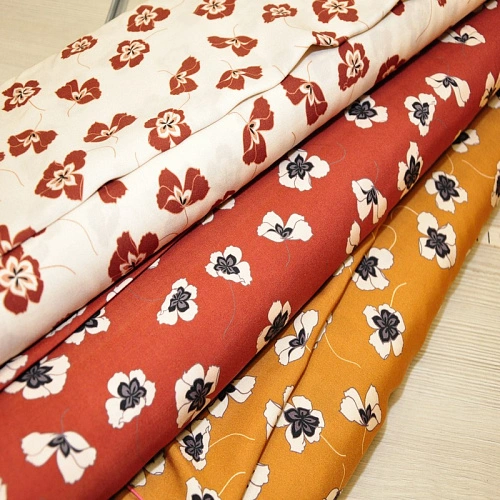 Штапель принт 87