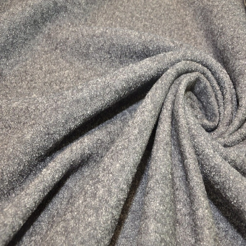 Пальтовая "Букле Шерсть" (темно-серый)