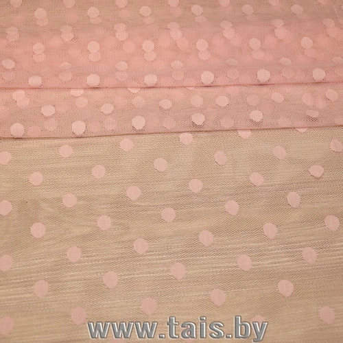 Сетка горох 1см (розовый)