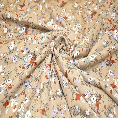 Штапель принт 136