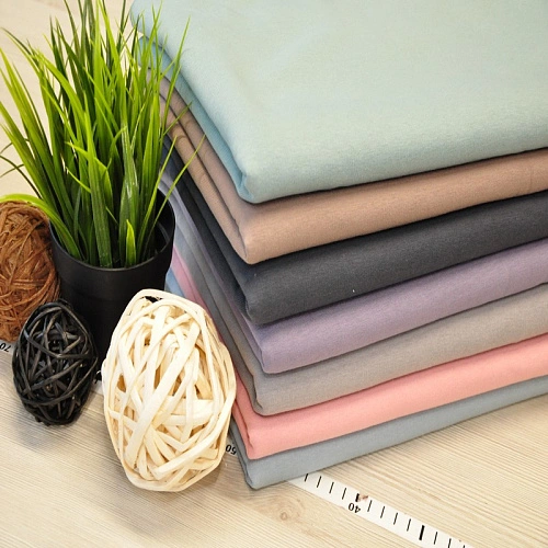 Футер 3-х нитка с начесом (зеленый гранит)