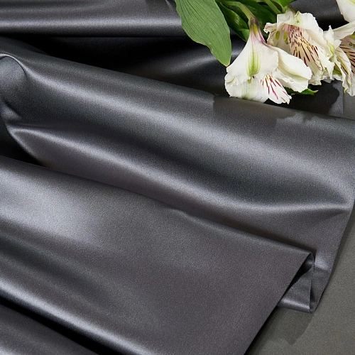 Атлас свадебный (стальной)