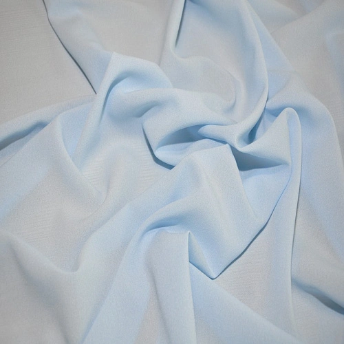 Креп-шифон (светло-голубой)