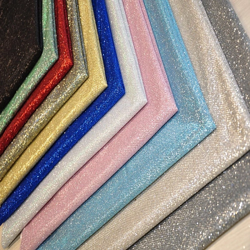 Трикотаж "Лунный свет" (черная ночь)