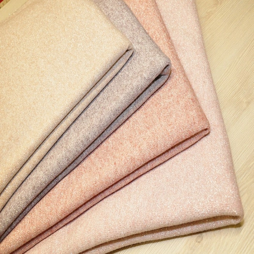 Трикотаж Ангора плотная с люрексом (беж)