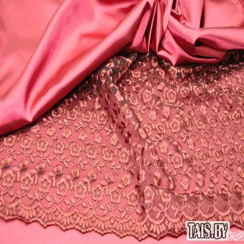 Гипюр Индонезия (бордовый)