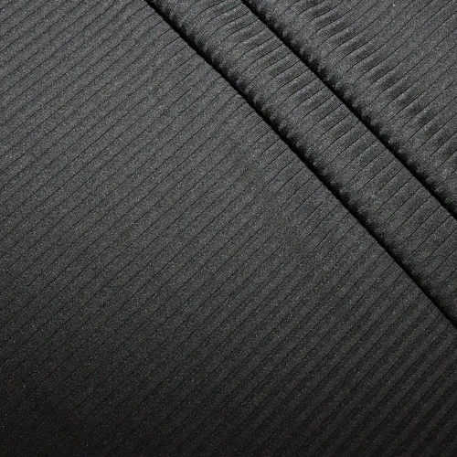 Трикотаж "Вискоза -Лапша" (черный)