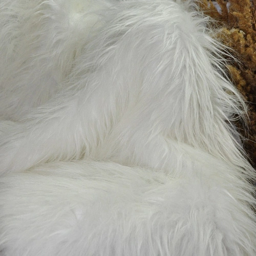 Мех длинноворсовый (белый)