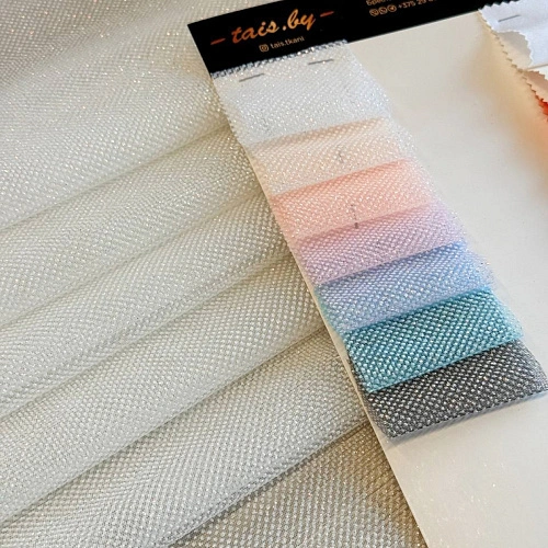 Фатин Глитер (белый)