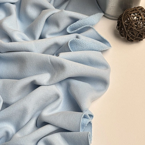 Футер 3-х нитка с эффектом велюра (светло-голубой)