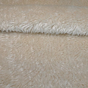 С отделкой под овчинку (молочный)