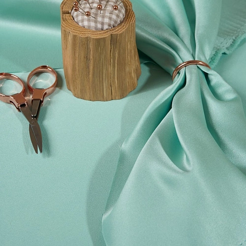 Атлас свадебный (тиффани)