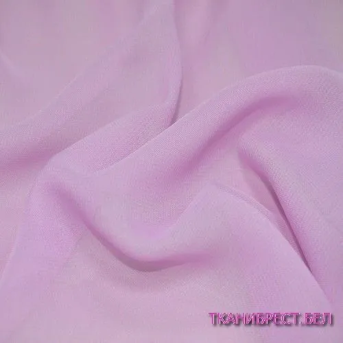 Шифон, розово-сиреневый