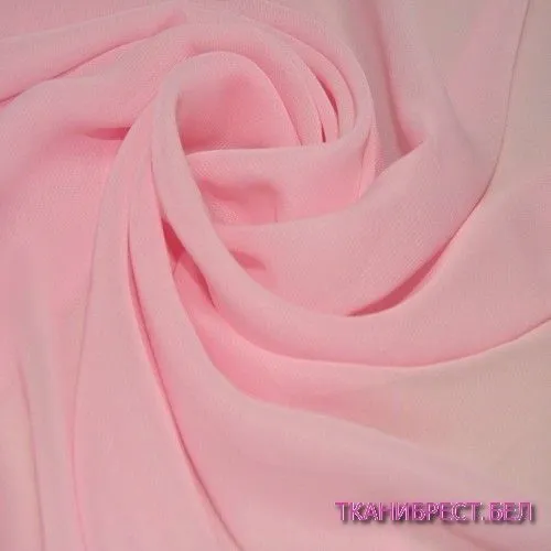 Шифон нежно-розовый
