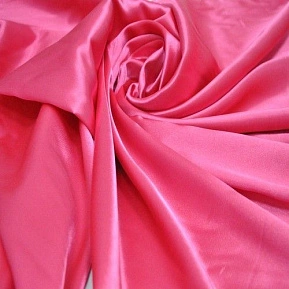 Атлас тонкий (яркий-розовый)