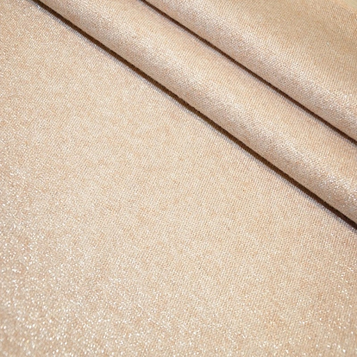 Трикотаж Ангора плотная с люрексом (теплый беж)