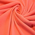 Трикотаж "Рубчик" (коралловый)