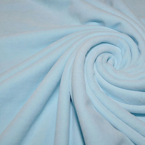 Велюр Х/Б (голубой)