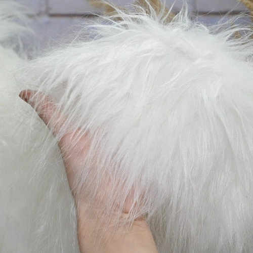 Мех длинноворсовый (белый)
