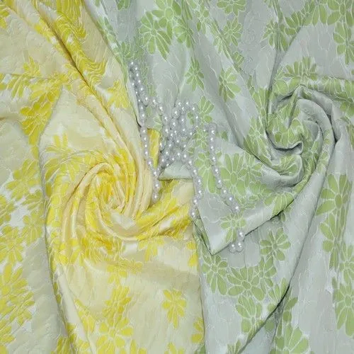 Жаккард "Ромашки" (салатовый)