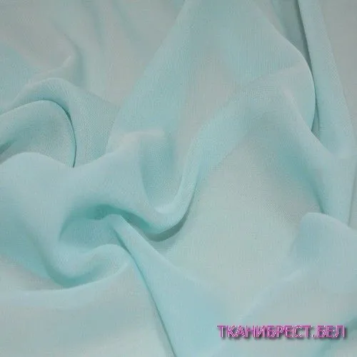 Шифон голубая мята