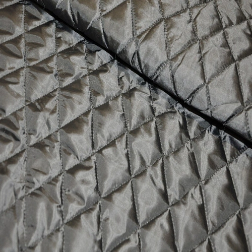 Подкладка стеганая на синтепоне (черный)