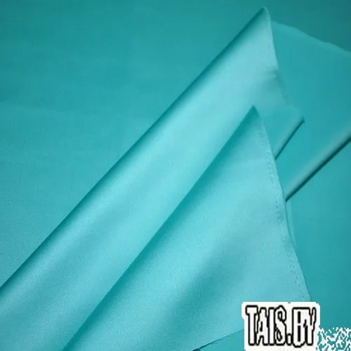 Атлас свадебный (бирюзовый)