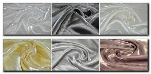 Органза (коричневый с зеленым оттенком)