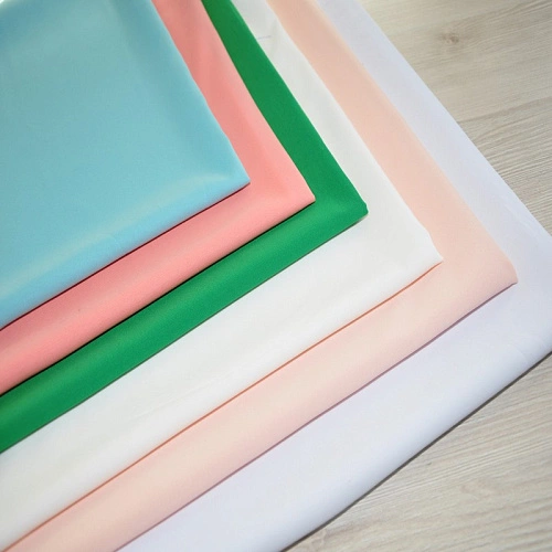 Шифон стрейчевый (персиковый)