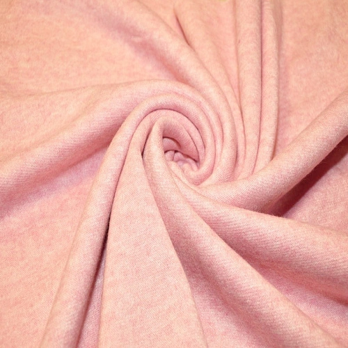 Трикотаж Ангора плотная (розовый меланж)