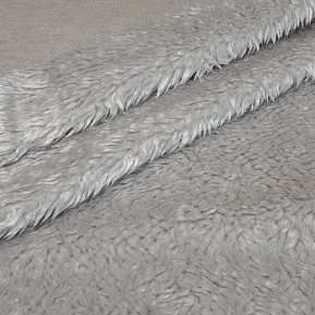 С отделкой под овчинку (серый)