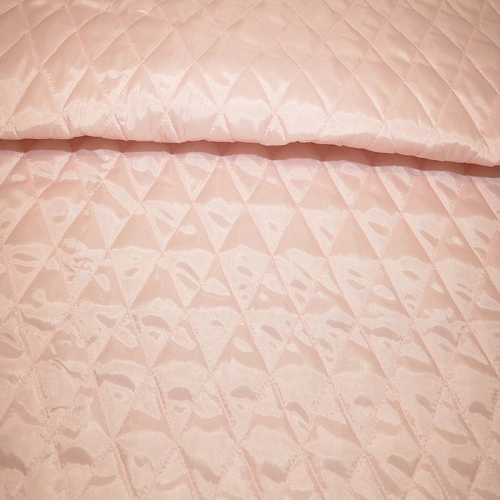 Подкладка стеганая на синтепоне (пудра)