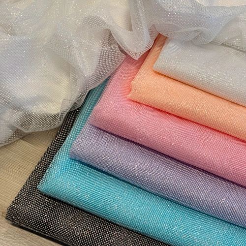 Фатин Глитер (белый)