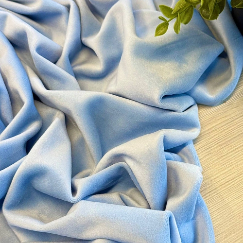 Велюр "Бамбук" (Голубой)