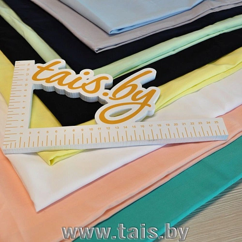 Штапель стрейчевый (желтый)