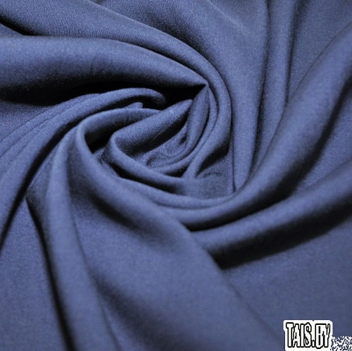 Штапель (синий)