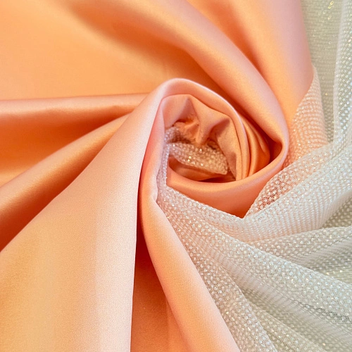 Фатин Глиттер (персик)