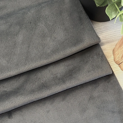 Велюр "Бамбук" (Серый)