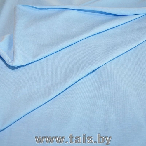 Кулирная гладь  (голубой)