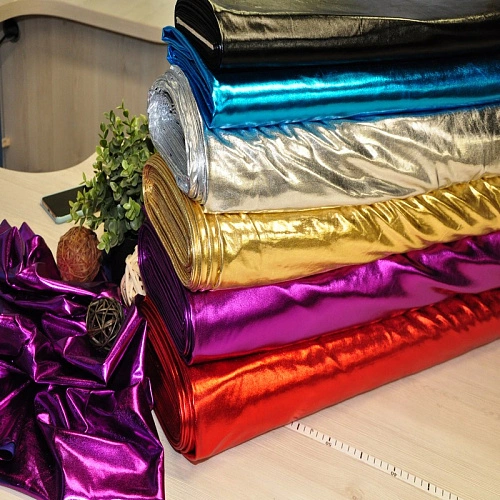 Парча стрейч (фиолетовый)