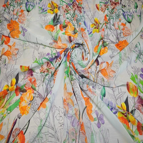 Шифон принт 6