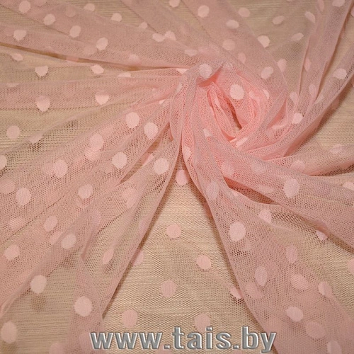 Сетка горох 1см (розовый)