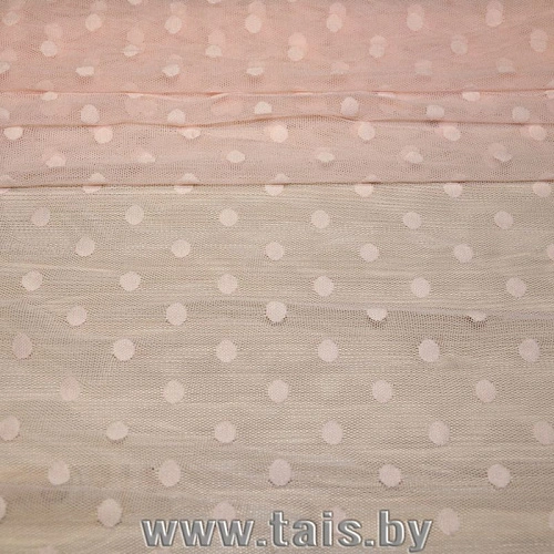 Сетка горох 1см (пудра)