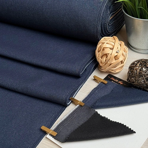 Джинс утепленный на флисе (синий)